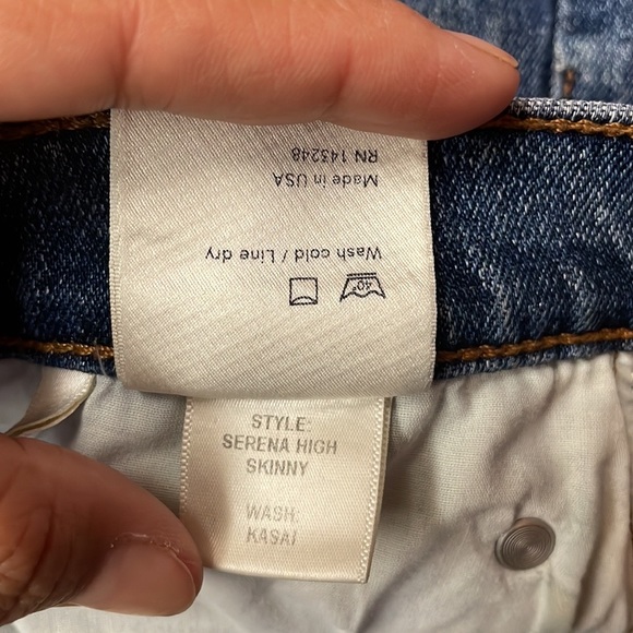 Reformation Serena High Skinny Jeans in Kasai - Picture 9 of 10